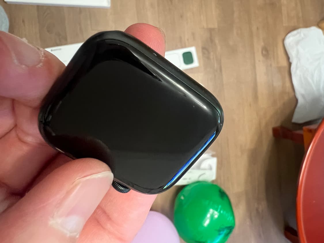 애플워치7 45mm GPS 알루미늄 그린 모델 (블루밴드 + 나이키밴드  상품이미지7