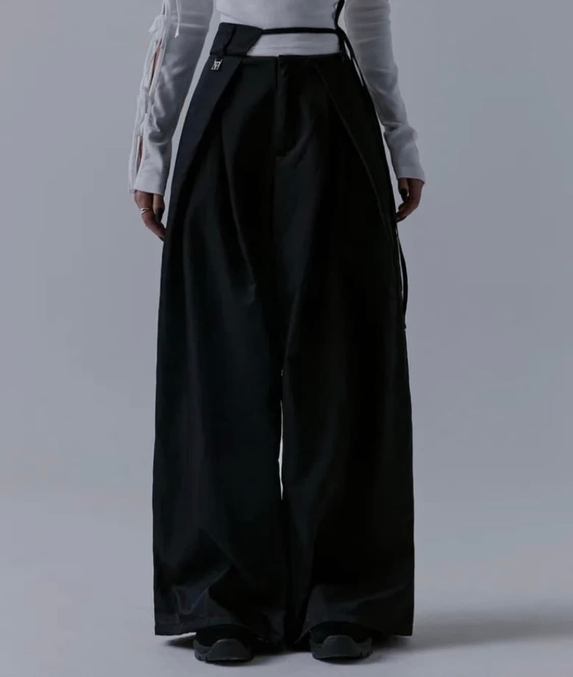 트리밍버드 unbalance waist strap pants 1 상품이미지4