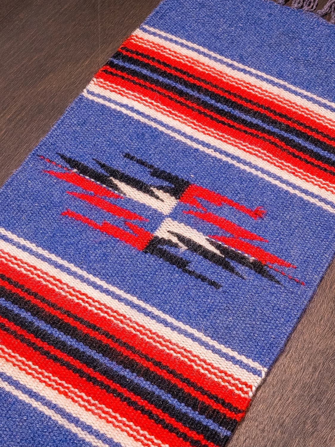 Vintage Native American Chimayo Rug 상품이미지4