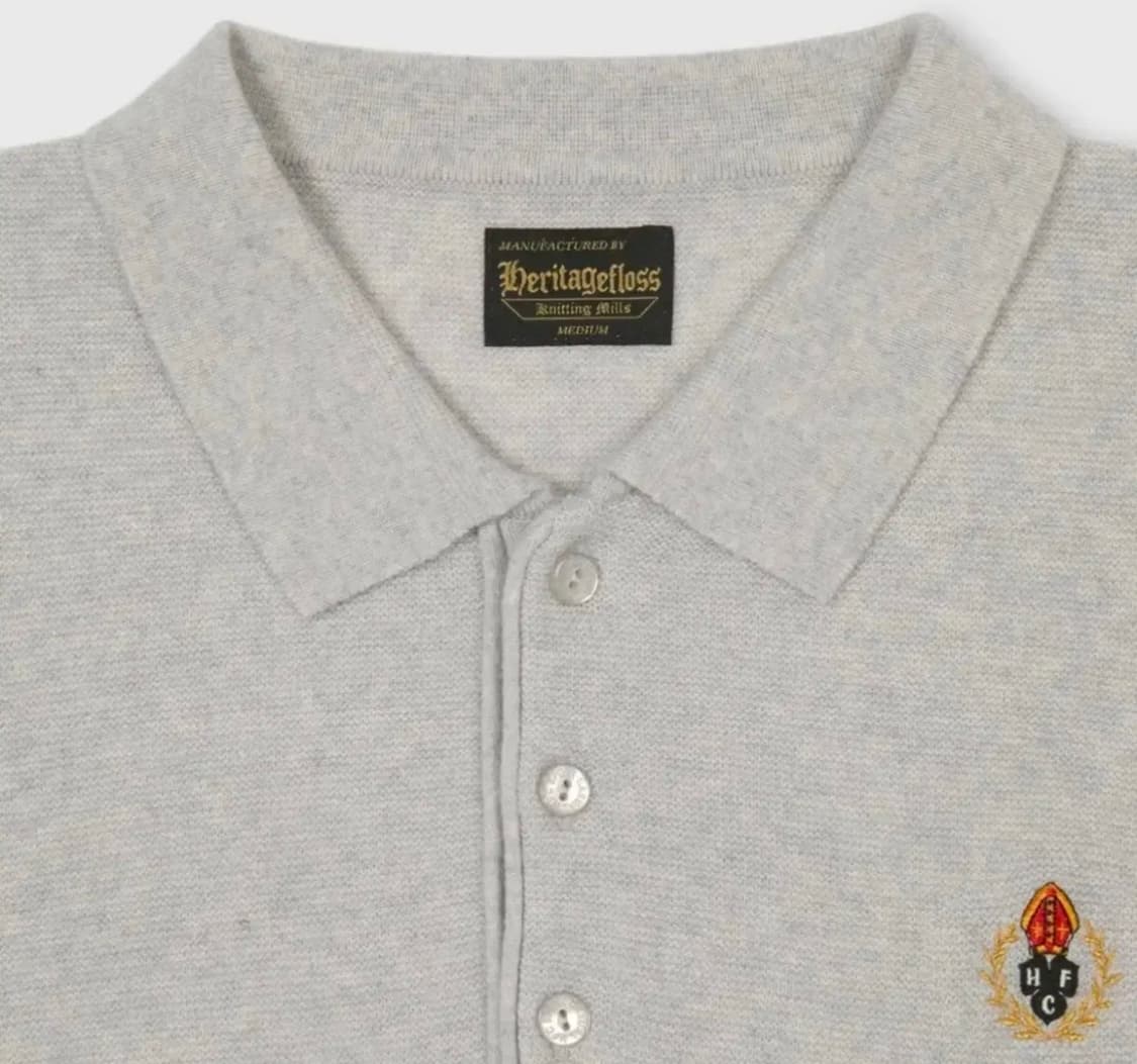 헤리티지 플로스 CREST WOOL POLO SHIRT 상품이미지2