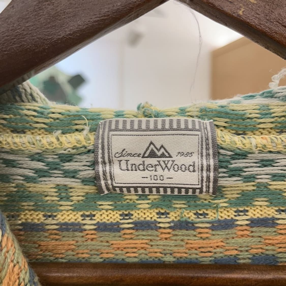 언더우드 코지룩 대장 모리걸 에스닉 후드 니트 가디건 100 C08980 상품이미지5