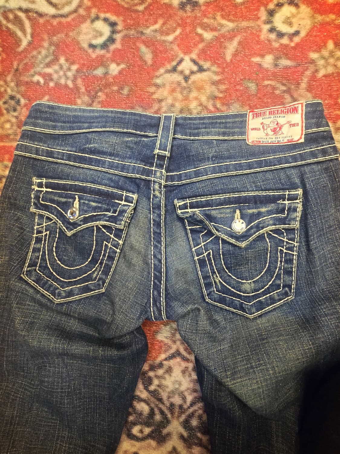 트루릴리전(True Religion) 부츠컷  로우라이지 데님팬츠 상품이미지3