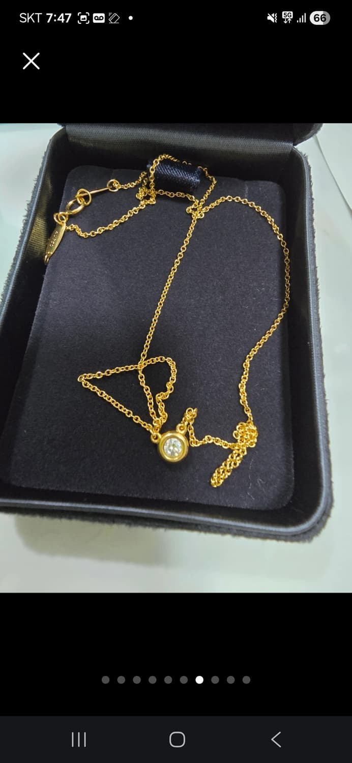 정품) 티파니 앤코 다이아 목걸이 상품이미지3