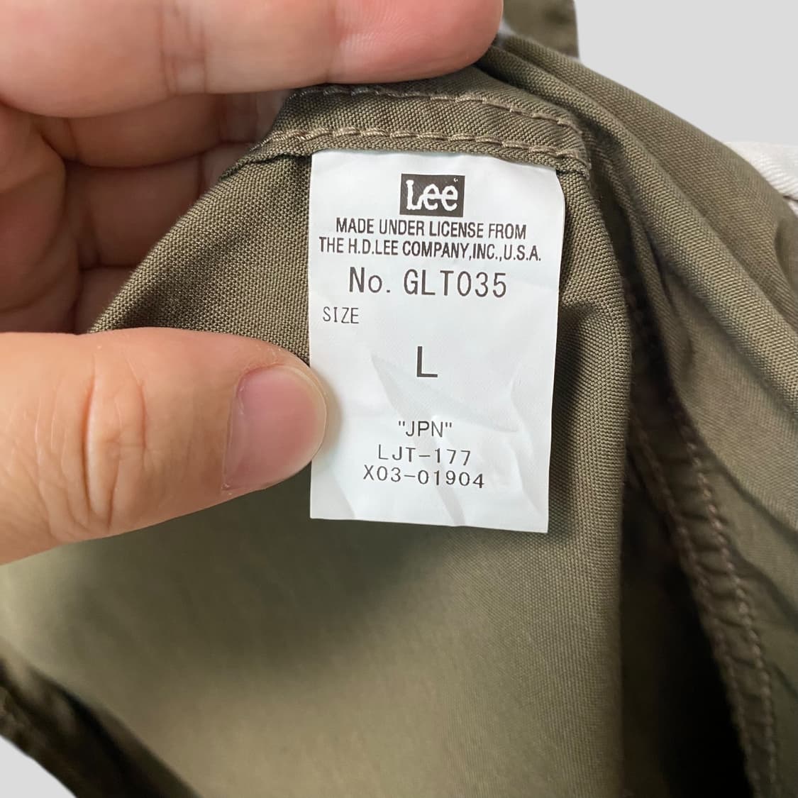 (L)Lee 리 재팬 워크 샵코트 상품이미지7