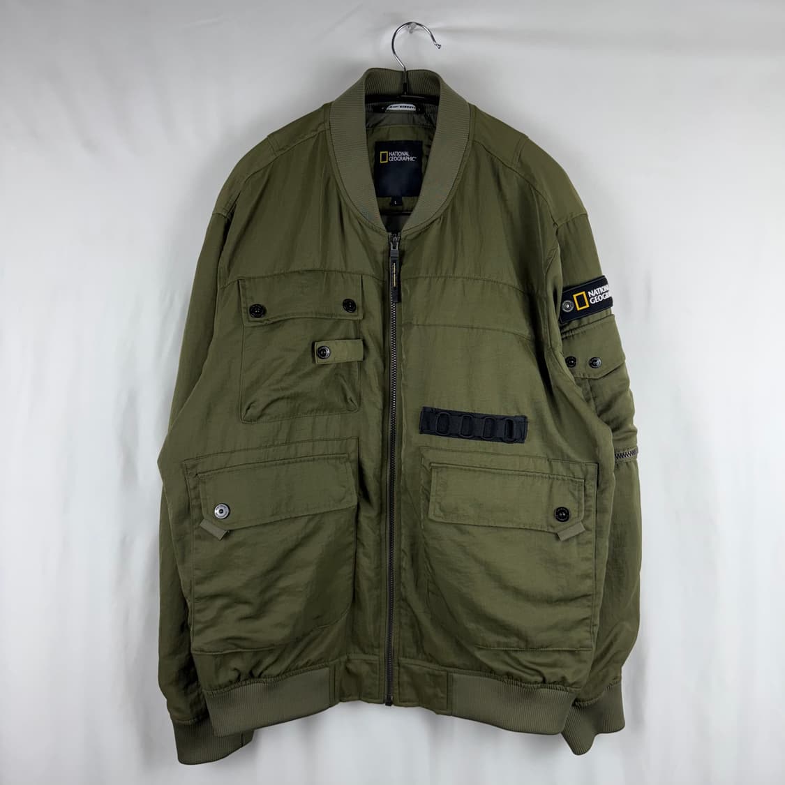 (L) 내셔널지오그래픽 랩토닉 에비에이터 점퍼 올리브 상품이미지2