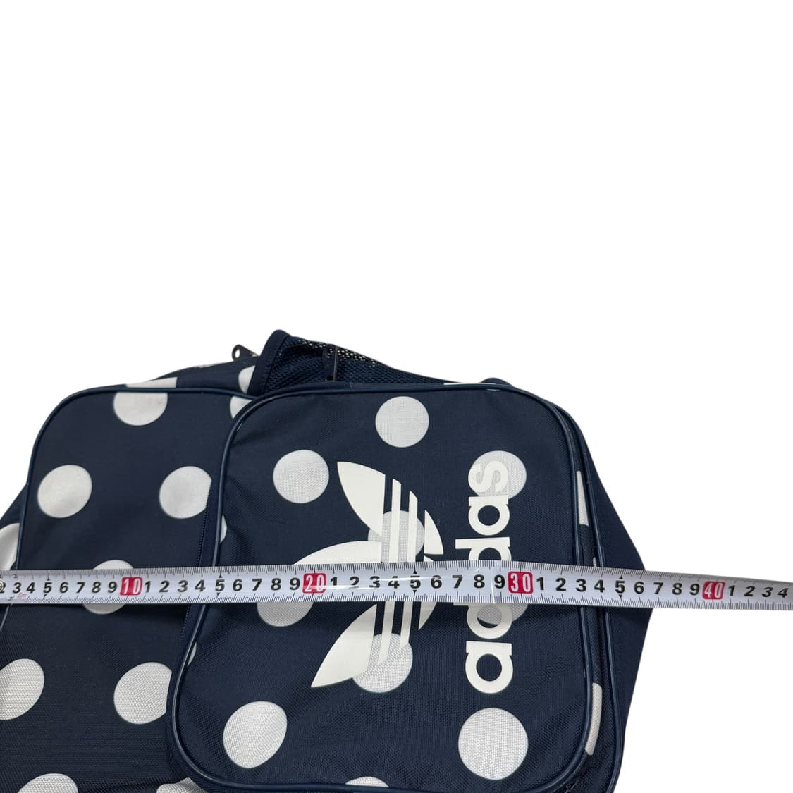 아디다스 빈티지 도트 땡땡이 미니백팩 가방 네이비 상품이미지7