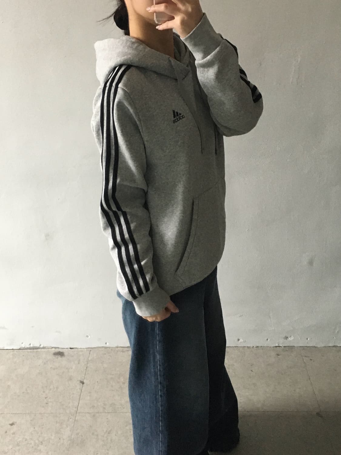 아디다스 사이드라인 후드티 상품이미지2