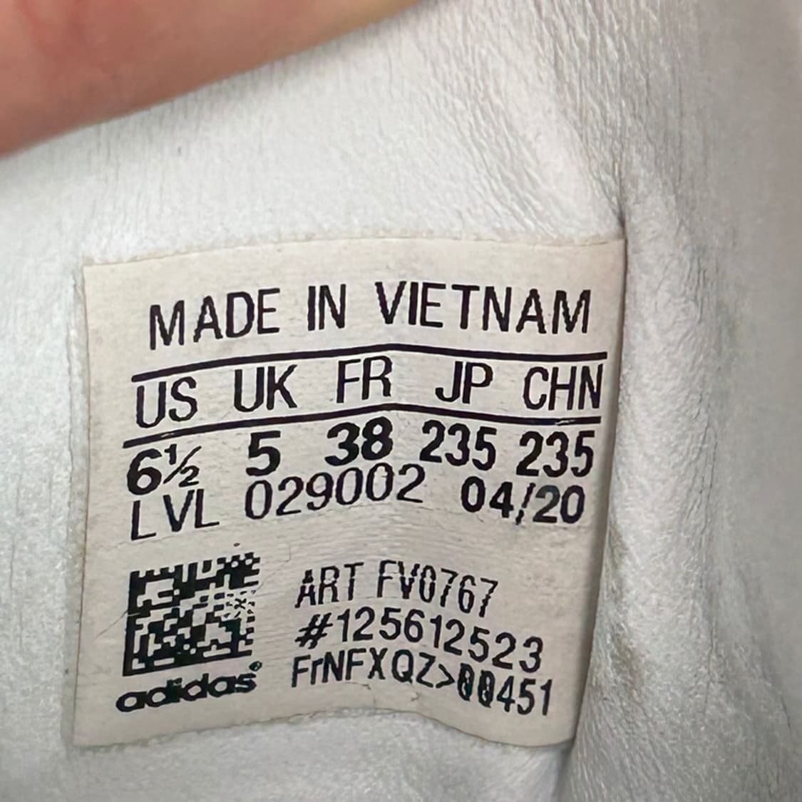 아디다스 삼바로즈 스니커즈 화이트-블랙 235 상품이미지7