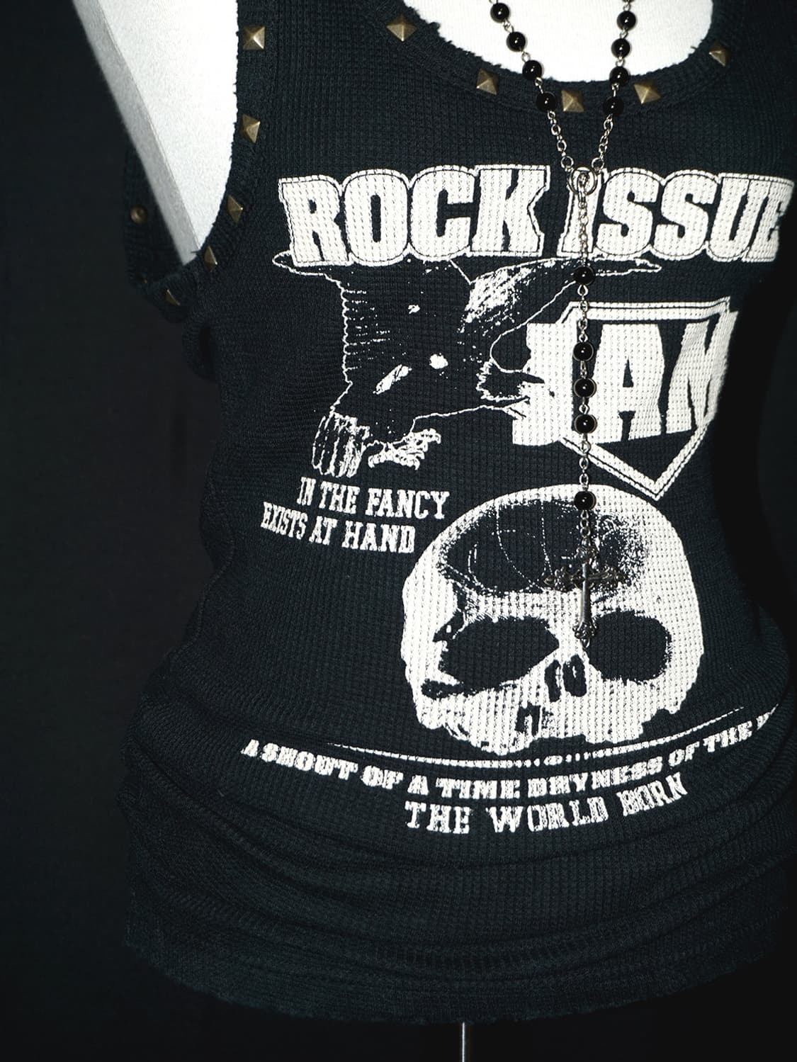 (slow hand jam) punk stud sleeveless  상품이미지5