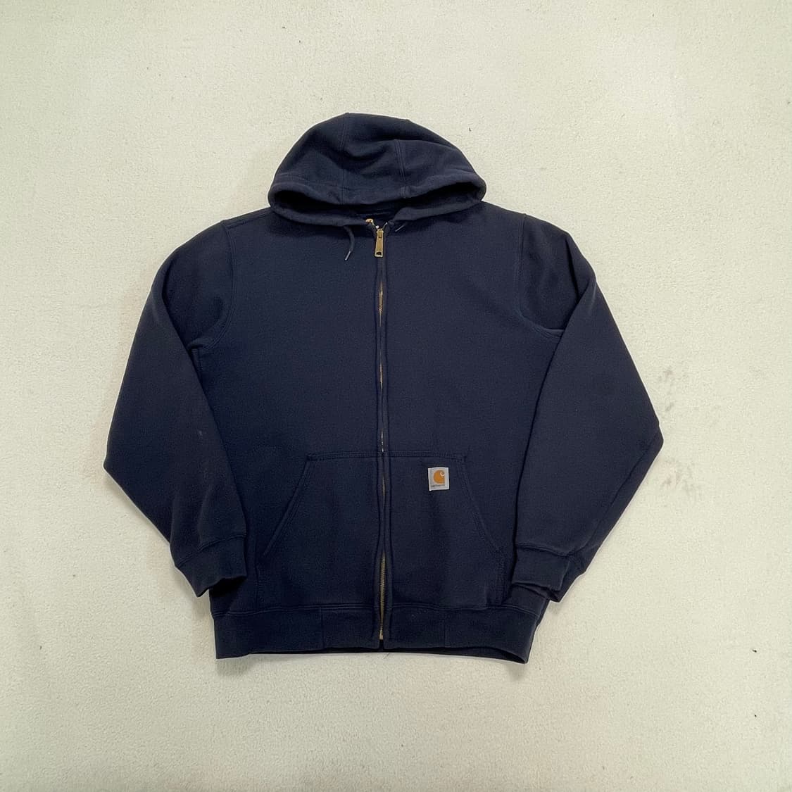 Carhartt navy hood zip-up 상품이미지4