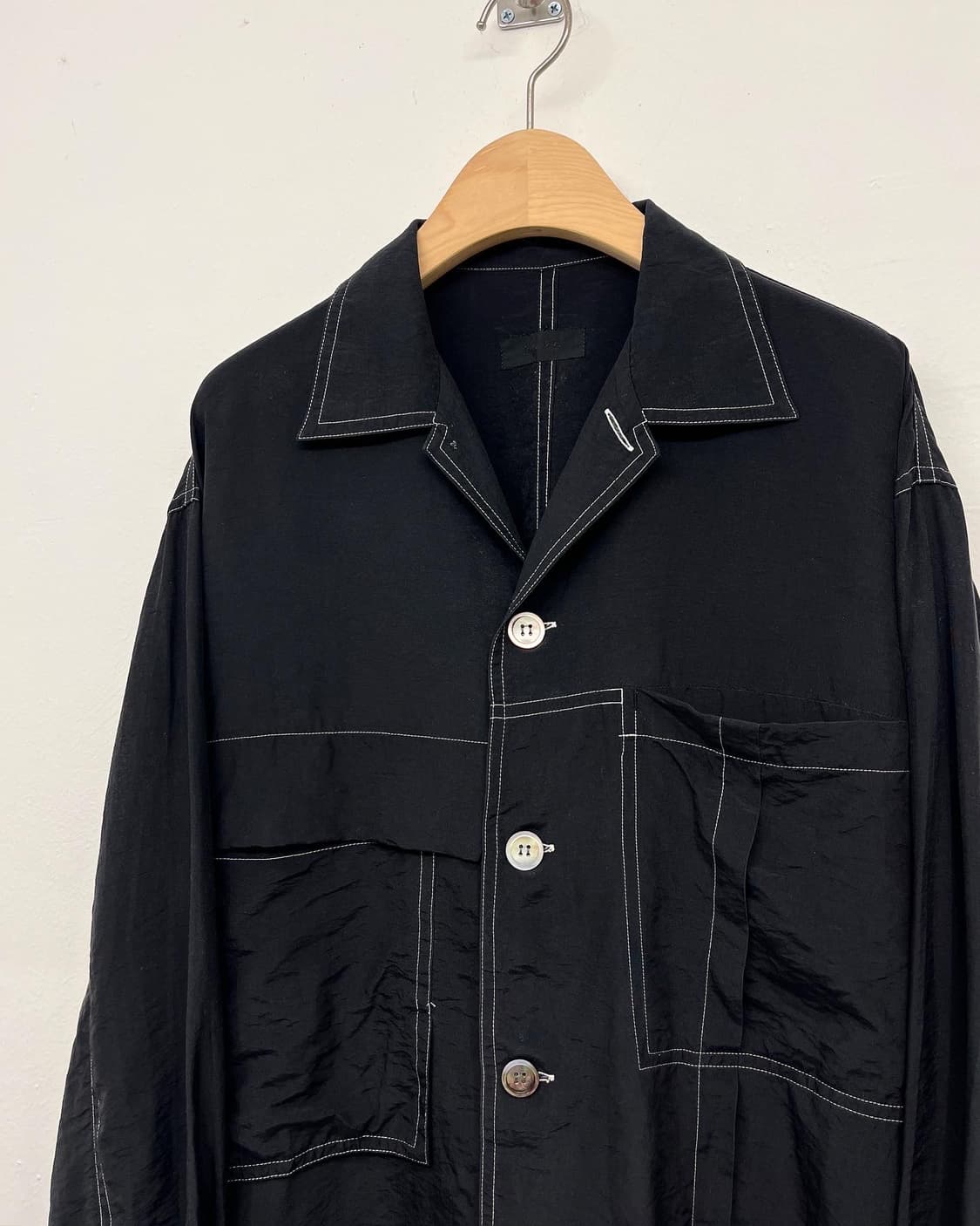 pour deux 블랙 셔츠 상품이미지2