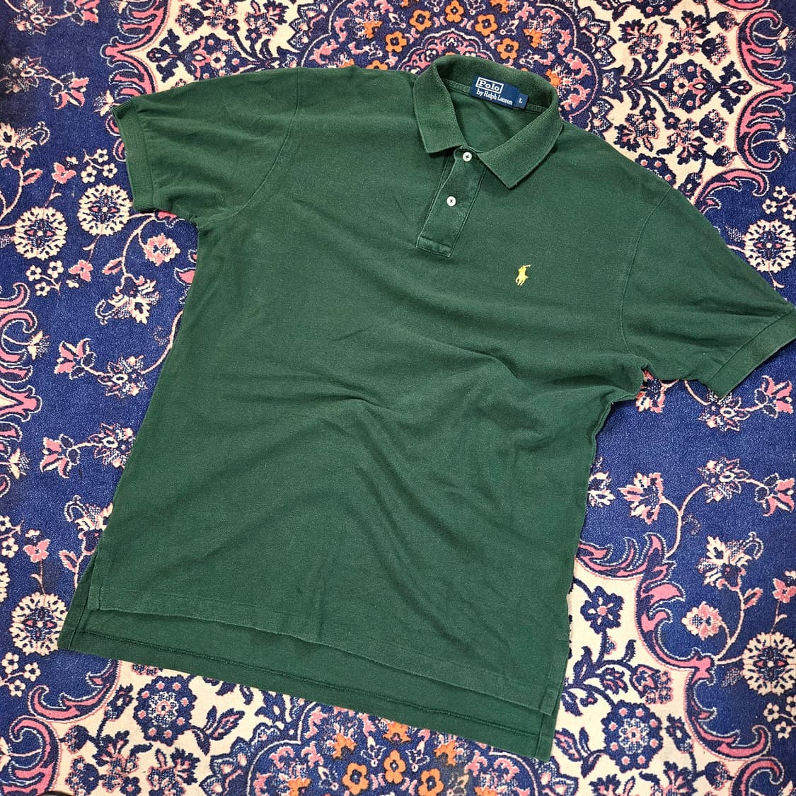 폴로랄프로렌 빈티지 포니자수 카라티셔츠 L 상품이미지1