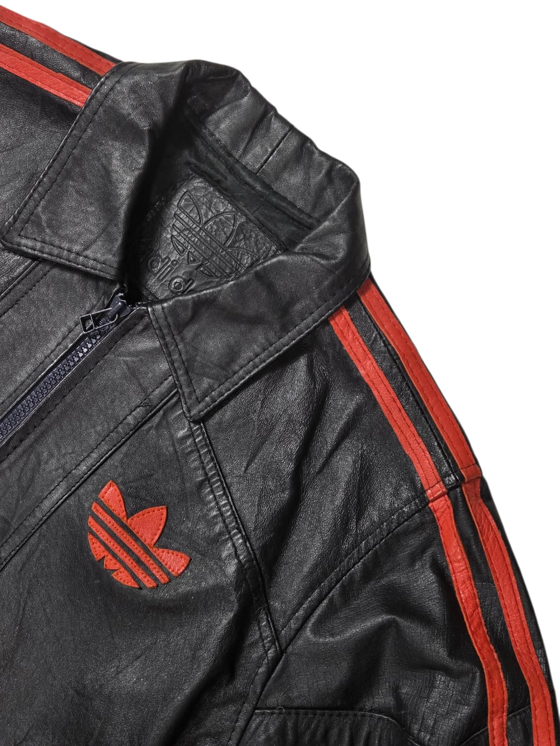 아디다스 가죽 파이어버드 트랙탑 자켓 S 상품이미지4