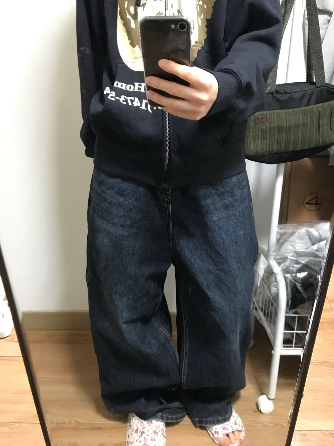 워시드 데님팬츠 상품이미지2