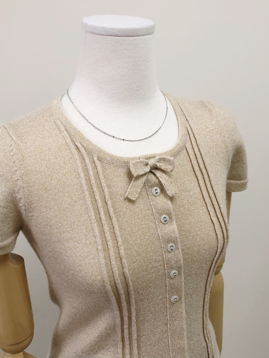 레이빔즈 반팔 니트 상품이미지9