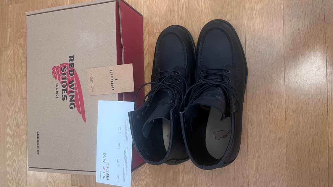 레드윙 목토 8074 블랙 하니스 270 새상품 상품이미지2