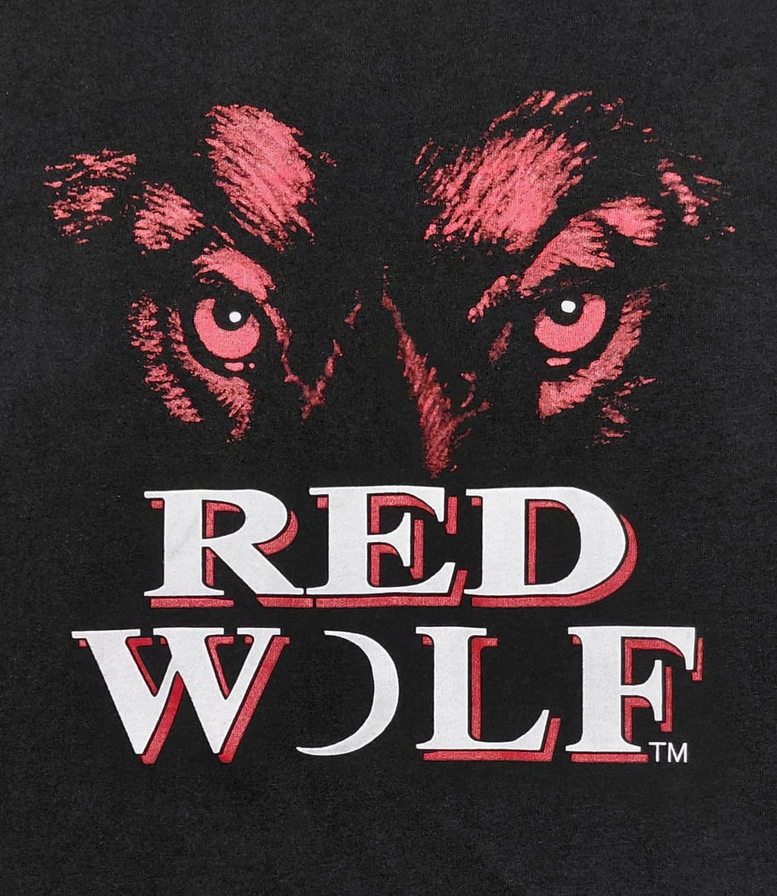 [L] 90년대 미국산 저지스 올드태그 Red Wolf 반팔티 상품이미지9