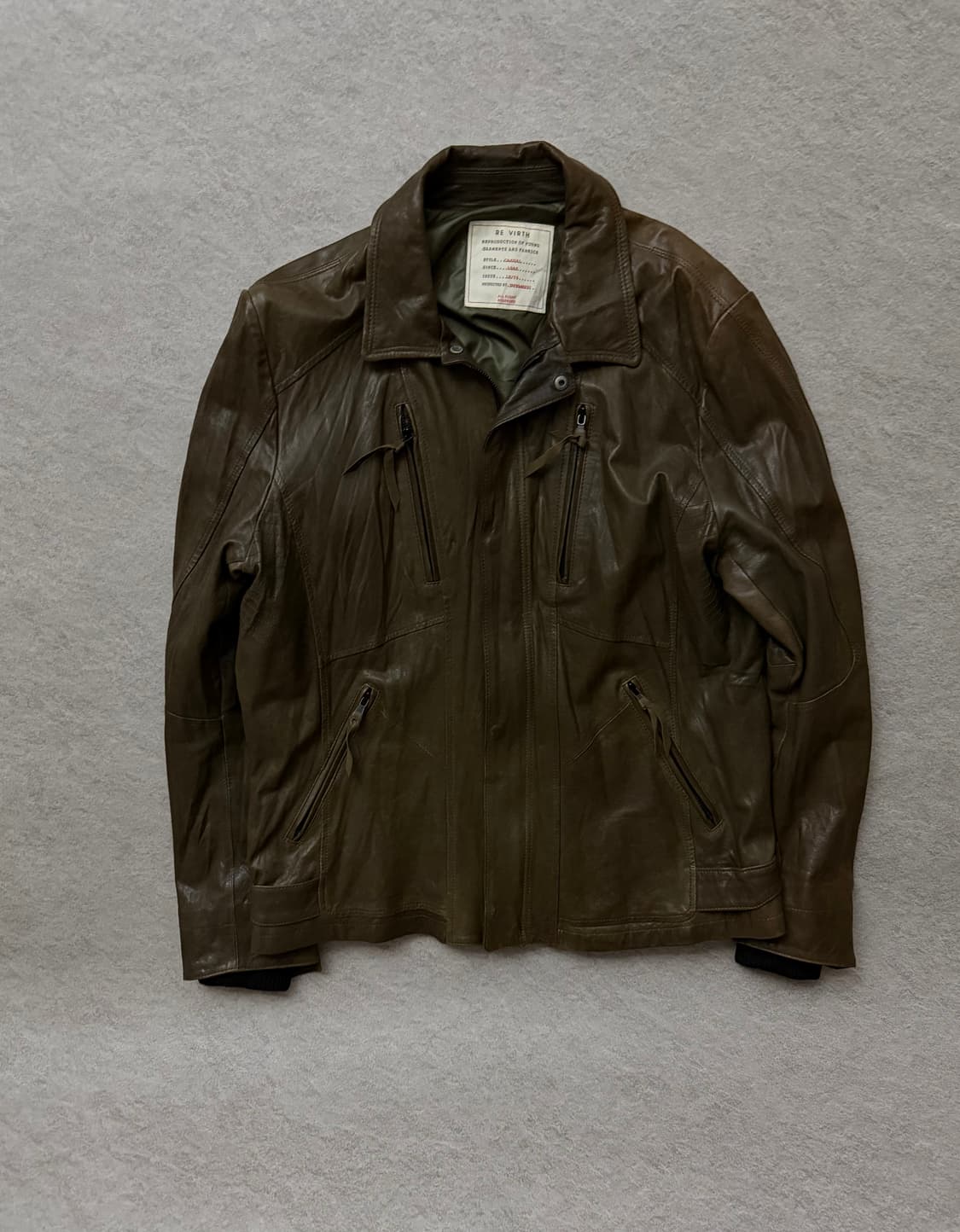 인터메조 램스킨레더자켓 상품이미지2