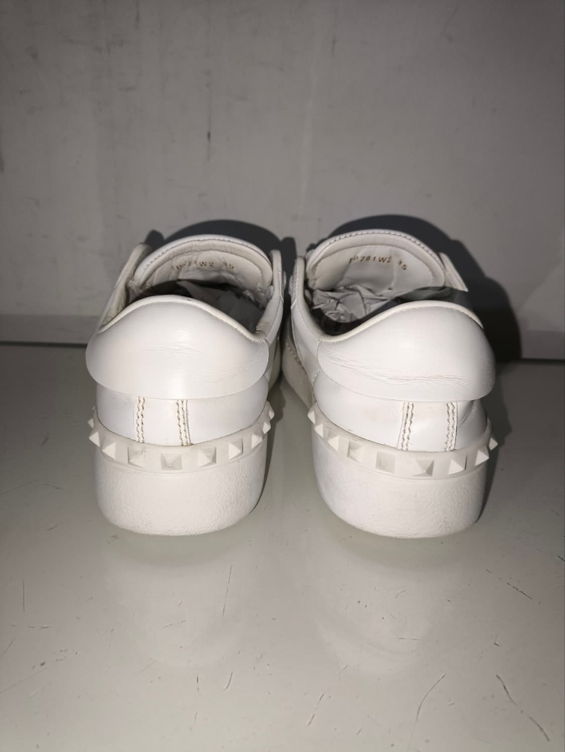 35 220mm 발렌티노 히든 오픈 메탈릭 스니커즈 상품이미지8