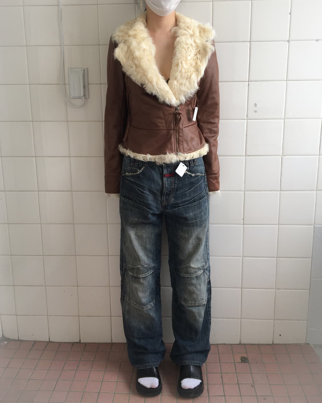 Lamb fur layered mustang 상품이미지6