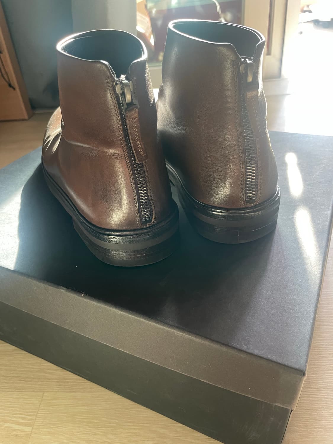 Marsell zucca zeppa tronchetto zip boots 상품이미지2