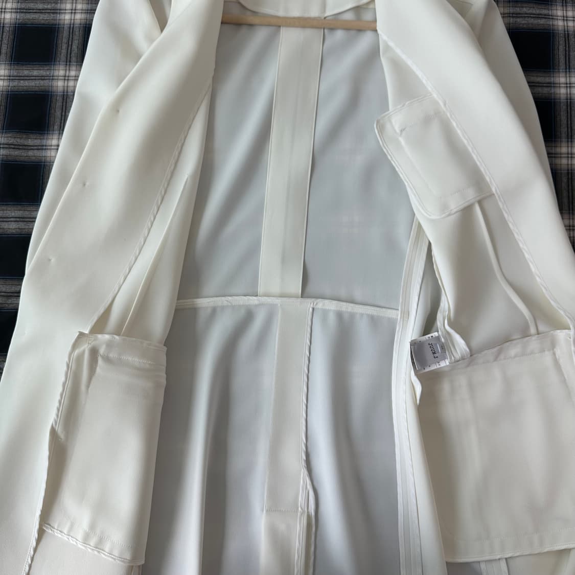 Juun.j 준지 화이트 자켓 13ss 컬렉션 의상 상품이미지5