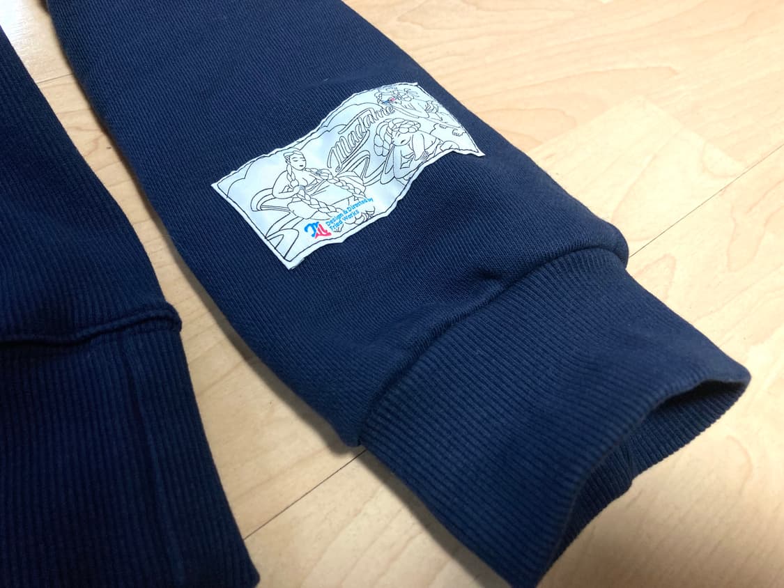 마담 신윤복st 민화 자수 프린팅 후드티 105-110 상품이미지6