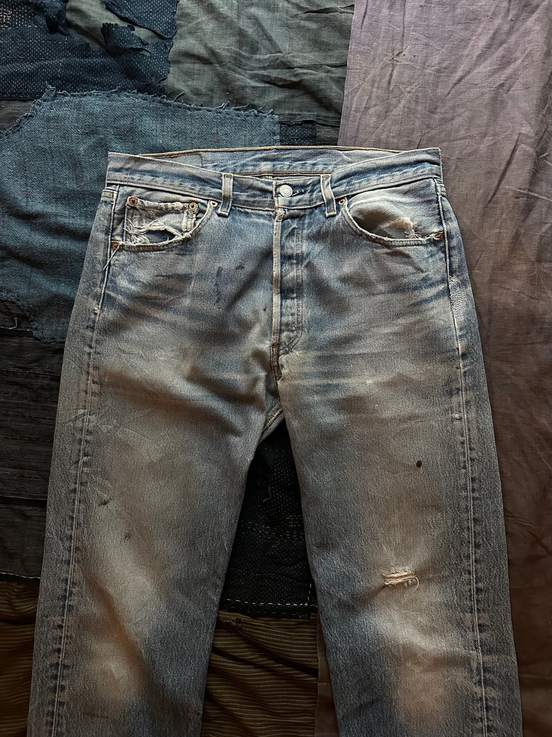 90s USA Vintage Levis 501XX Denim Pants 상품이미지2