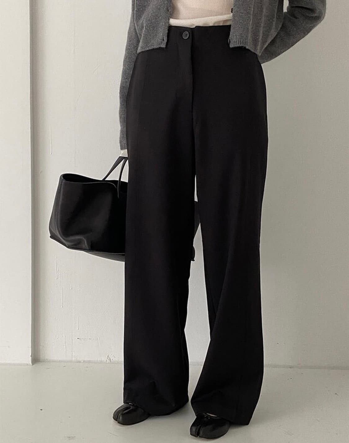 킨다베이지 버트너 비조 슬랙스(롱버전, L) 상품이미지2