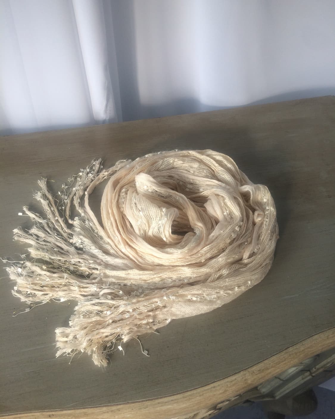 fringe point scarf 상품이미지1