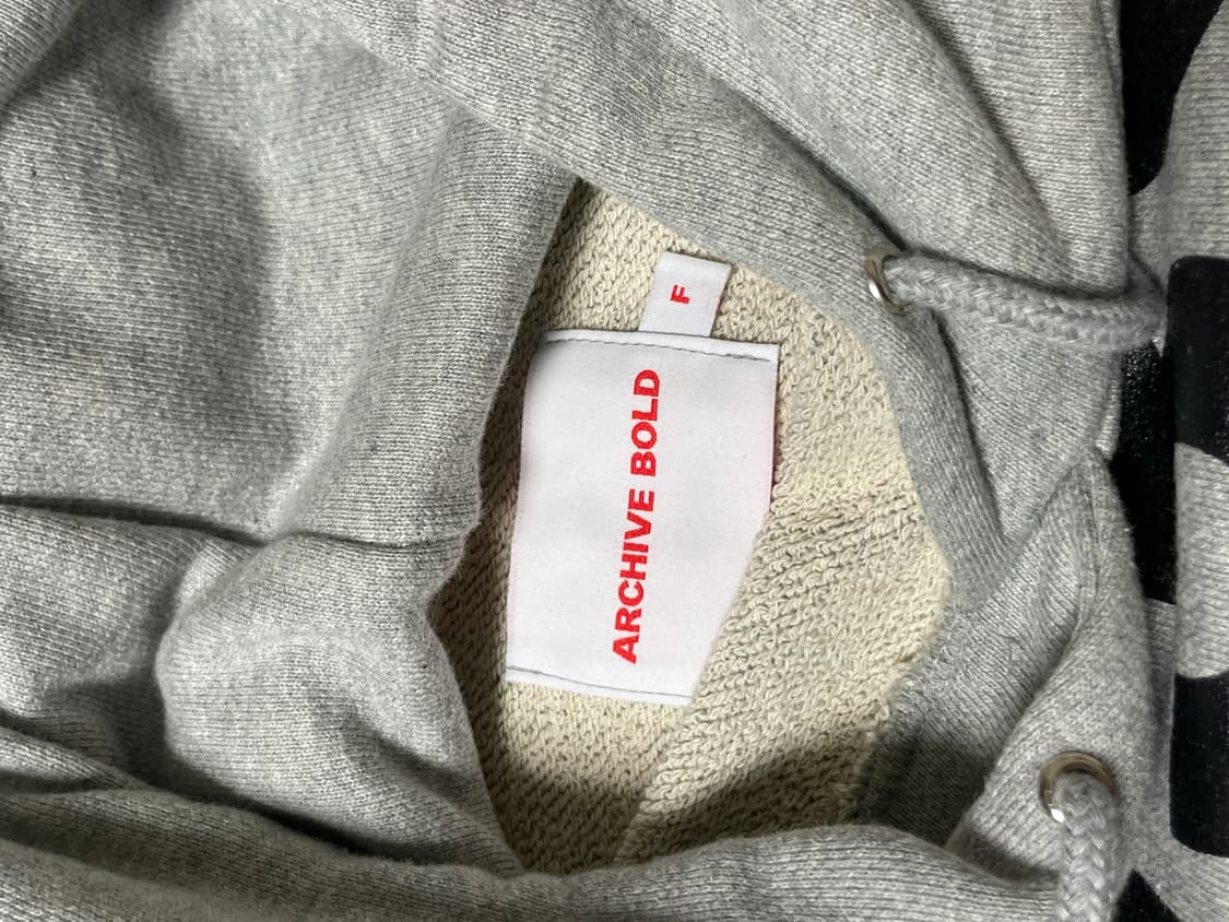 [일괄판매]아카이브 볼드 939로고 크롭후드+스웨트팬츠 상품이미지3