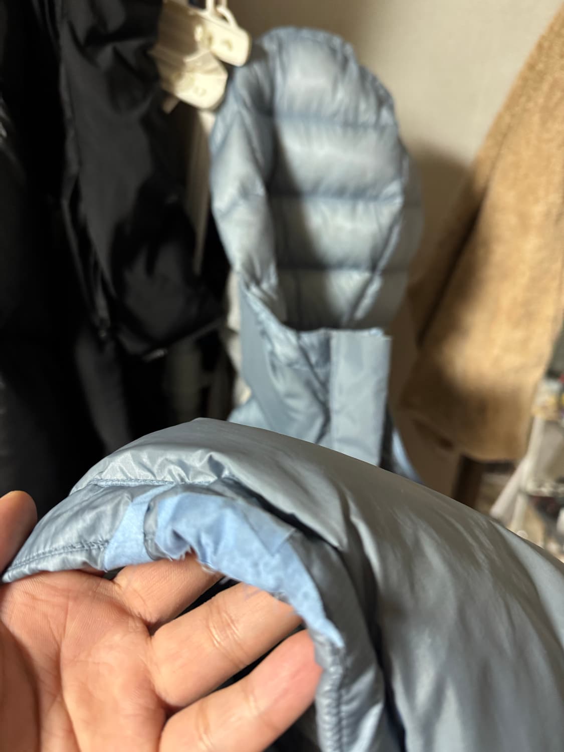 산산기어 경량패딩 4사이즈 상품이미지3