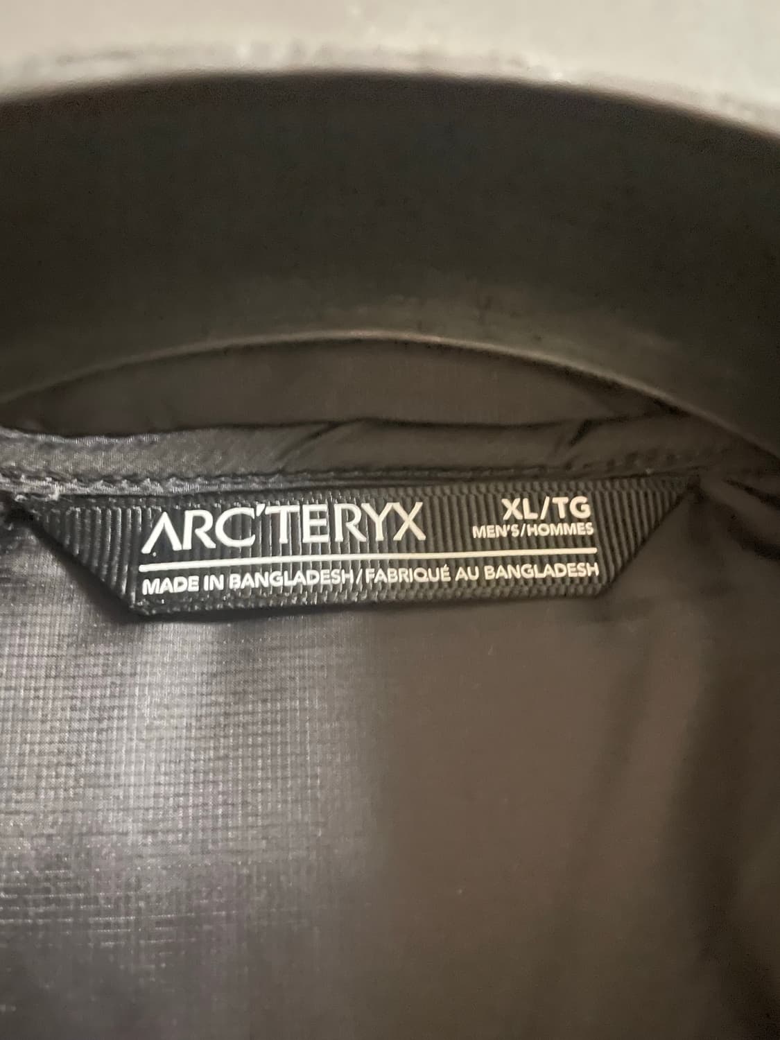 아크테릭스 토륨 자켓 블랙 xl 상품이미지2