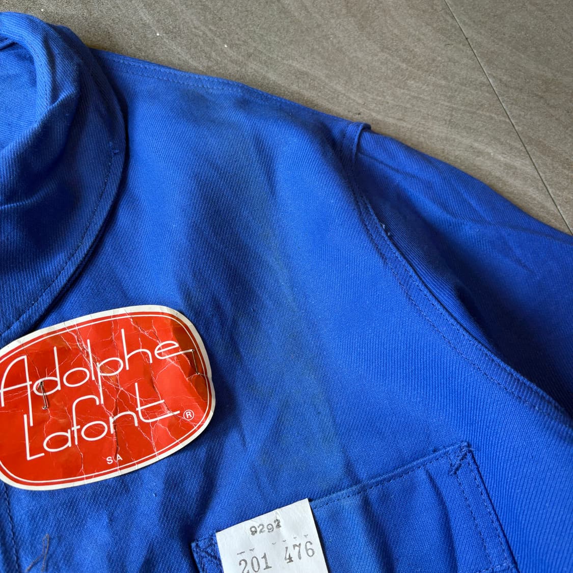 90년대 빈티지 프랑스 생산 프렌치 워크 자켓 상품이미지6