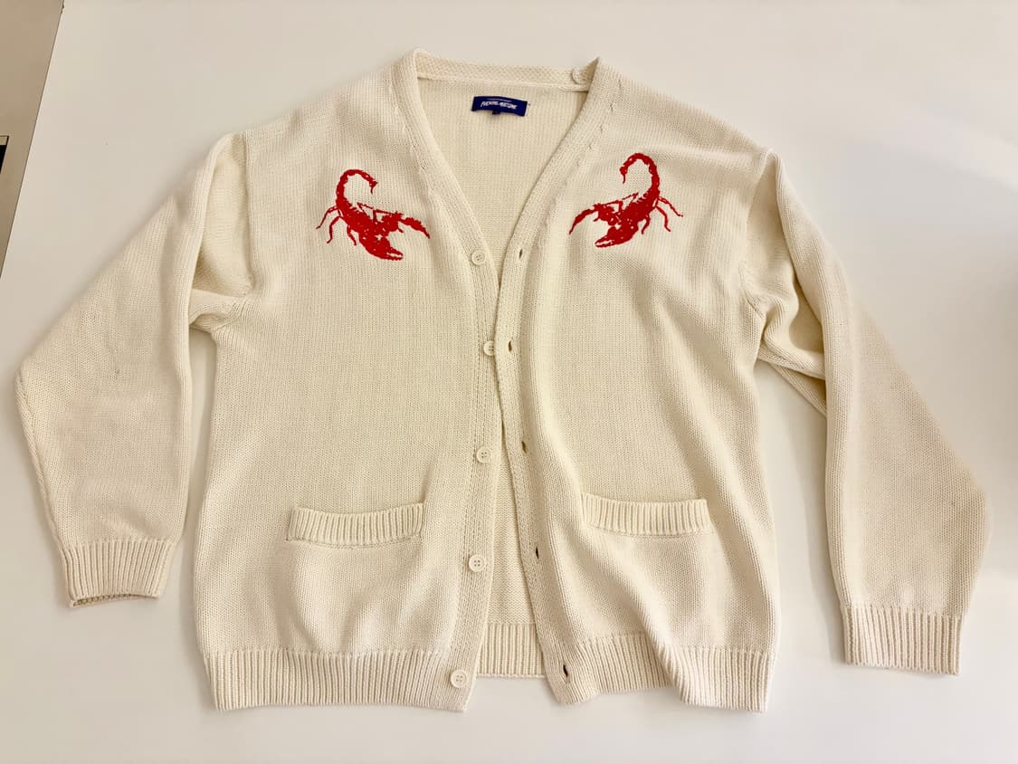 fucking awesome 전갈 자수 가디건 / L사이즈 상품이미지1