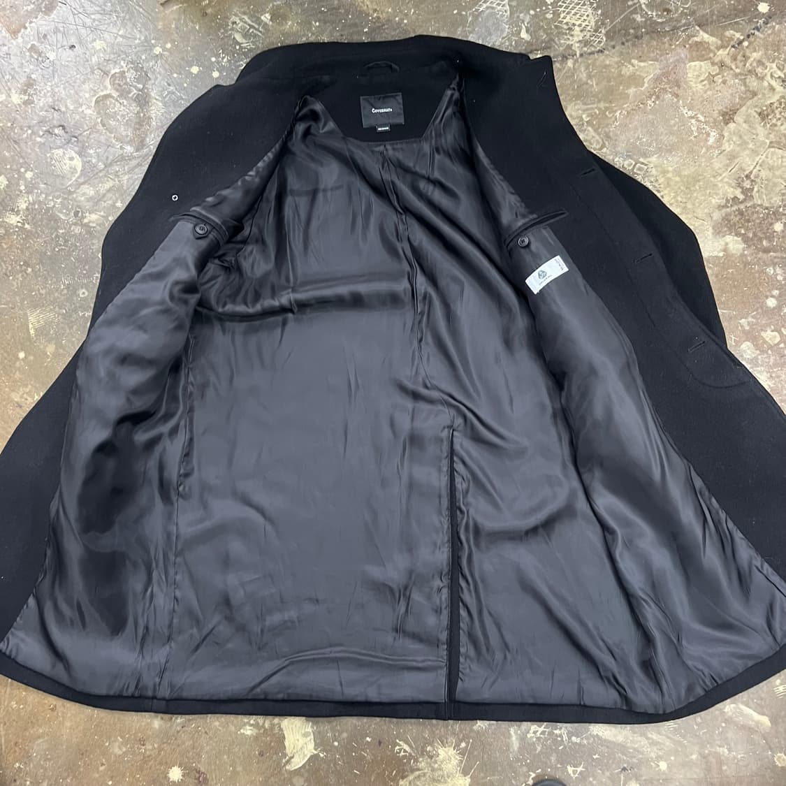 M) 커버낫 울 캐시미어 발마칸 코트 상품이미지6