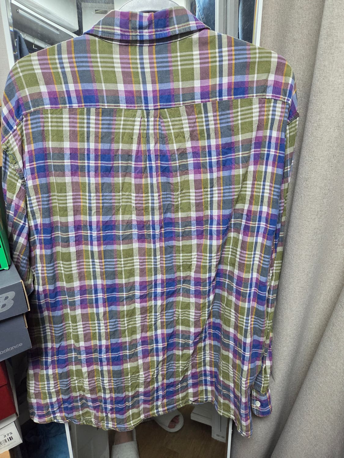 처칠롬퍼 하바티 익클 체크셔츠 라지사이즈 상품이미지2