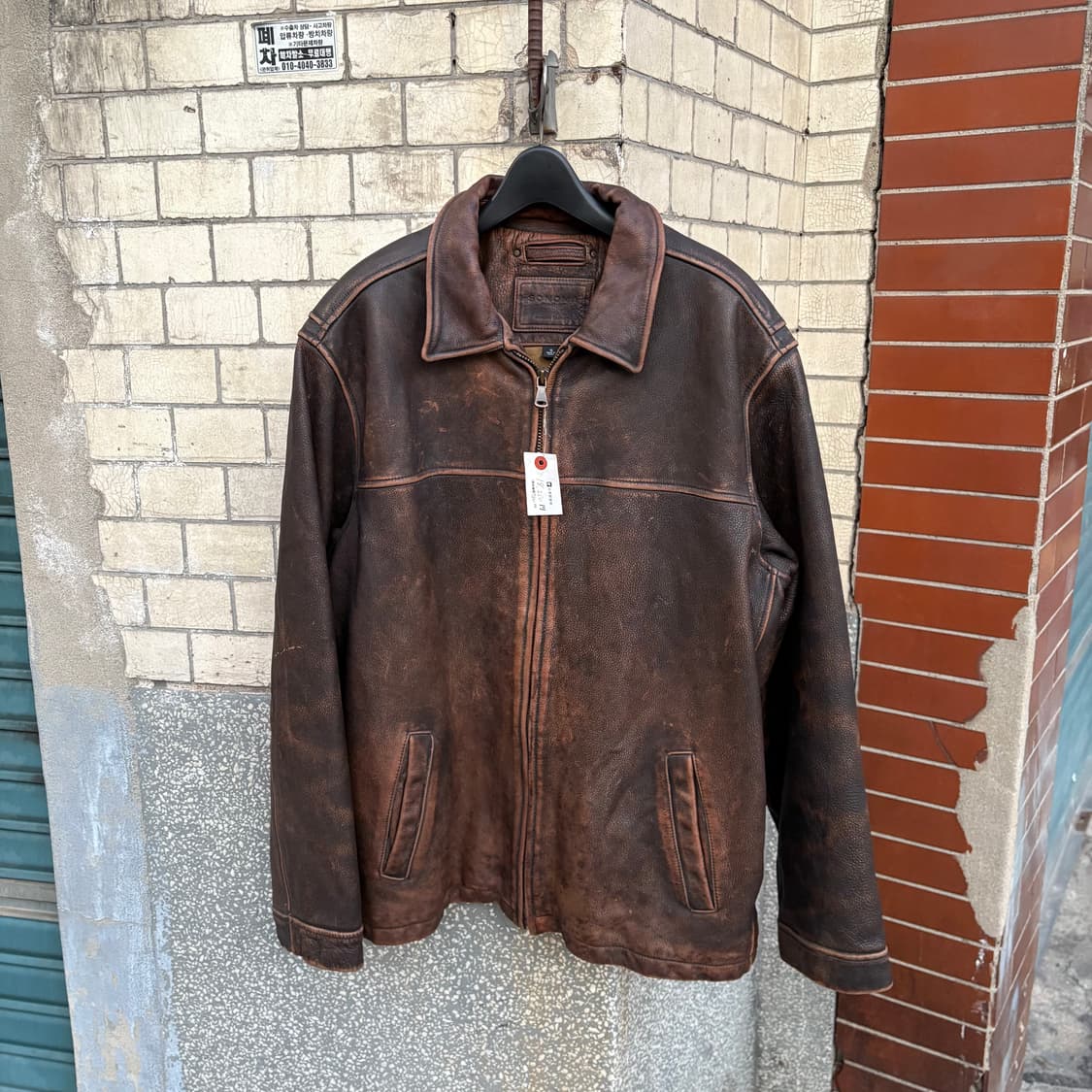 소노마 카우 레더 자켓 상품이미지1