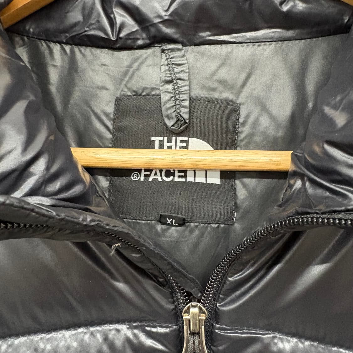 노스페이스 블랙 경량 패딩 자켓 여/XL 상품이미지4