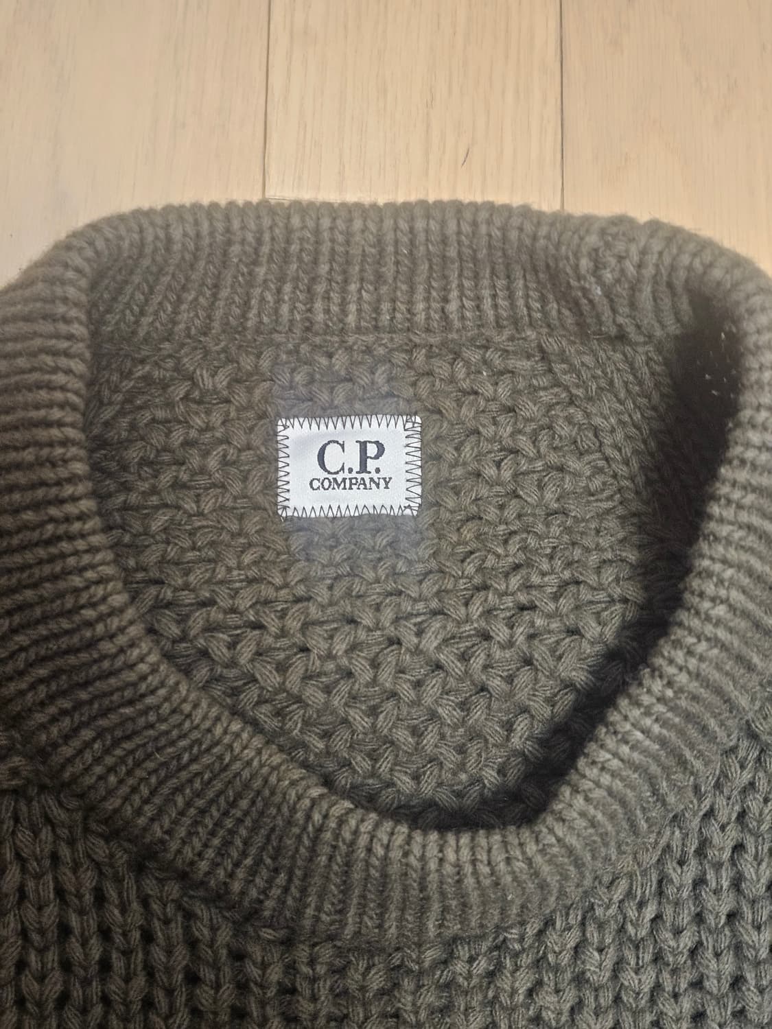 CP컴퍼니 헤비 울 피셔맨 니트 54 상품이미지3