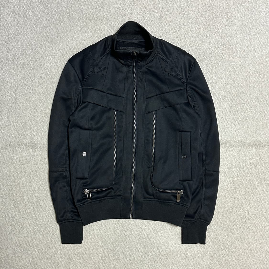 자라 맨 하이넥 블루종 자켓 상품이미지2