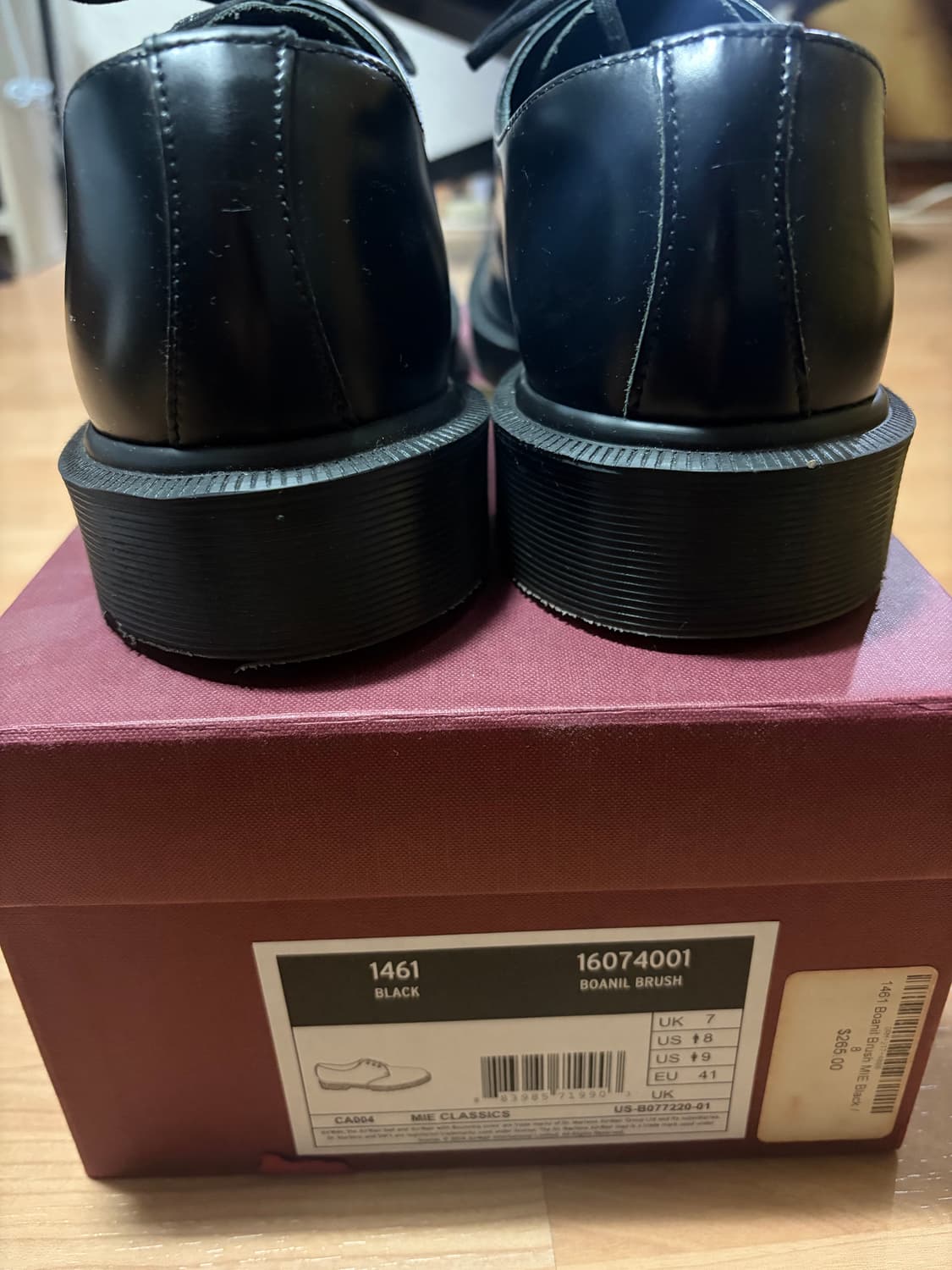 닥터마틴 1461 boanil brush 영국판 상품이미지2