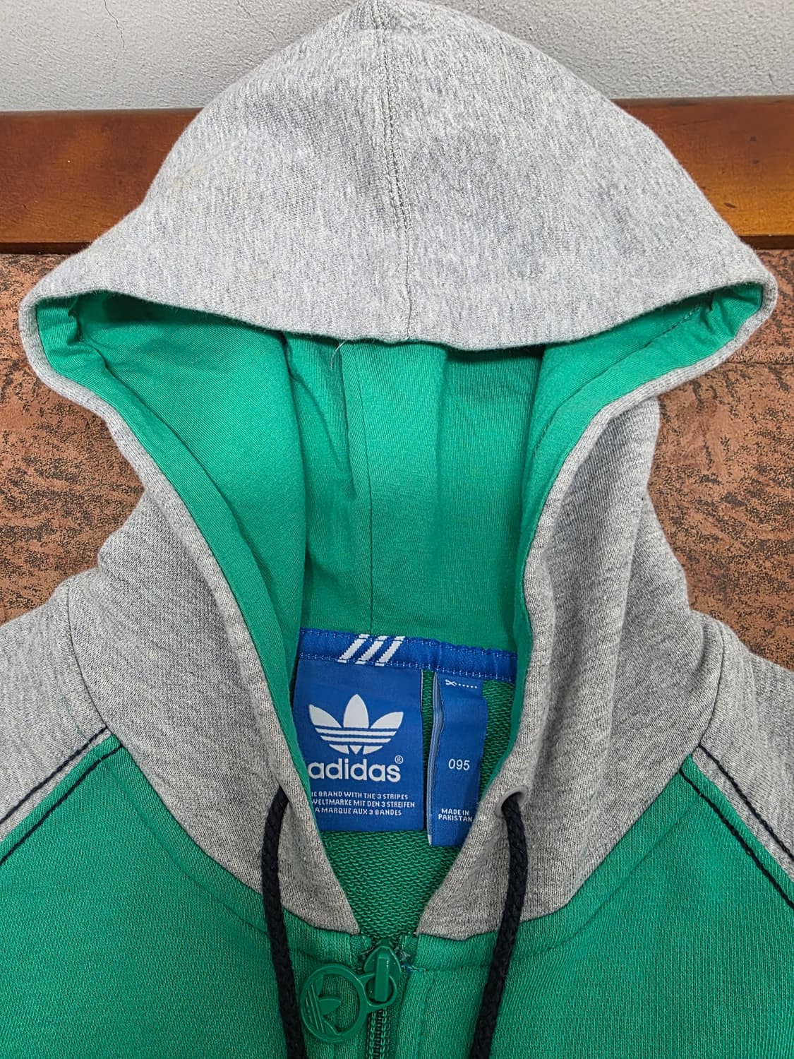 아디다스 빈티지 후드 집업 상품이미지4