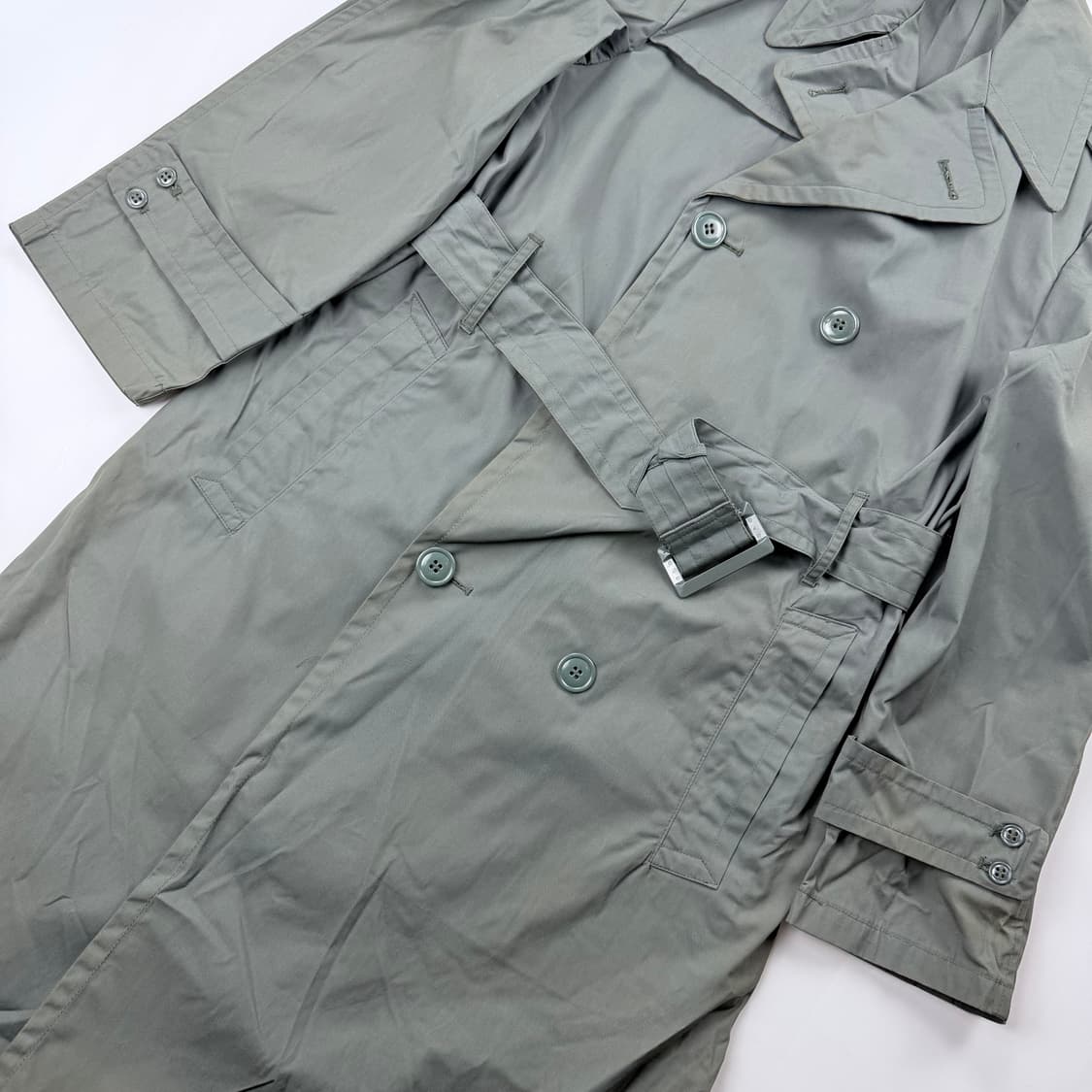 1971 US Army 미군 레인 트렌치 코트 상품이미지3