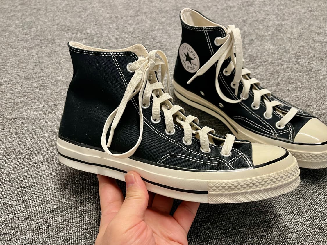 [260] 컨버스 척테일러 70s 블랙 하이  상품이미지4