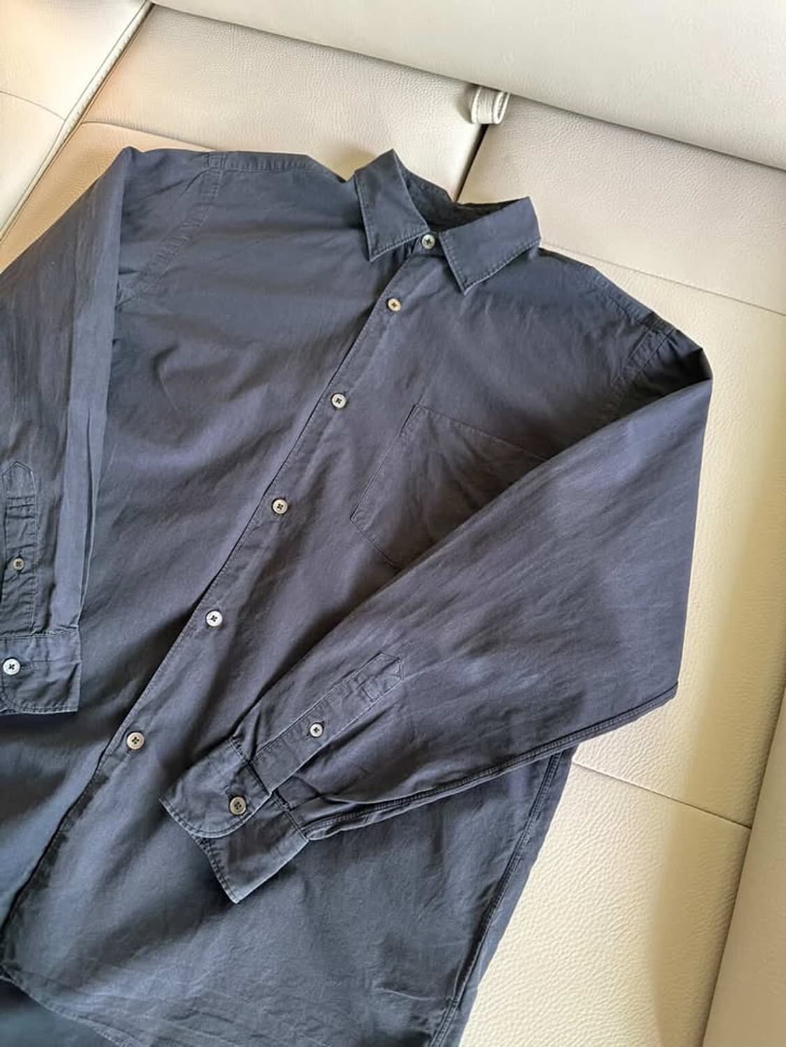 코모리 코튼 셔츠 1 상품이미지5