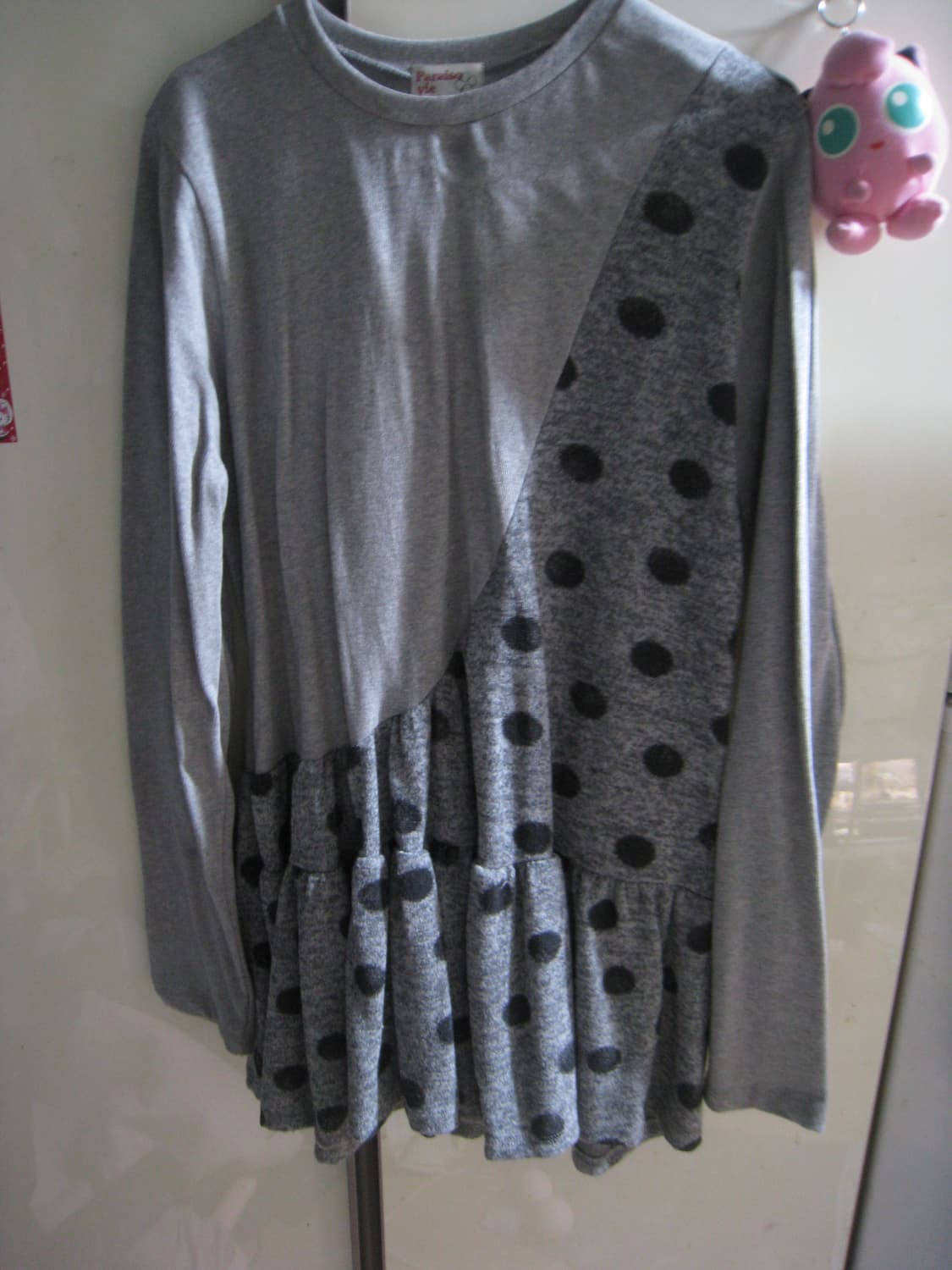 샵피에브레 땡땡이 레이어드 원피스 상품이미지3