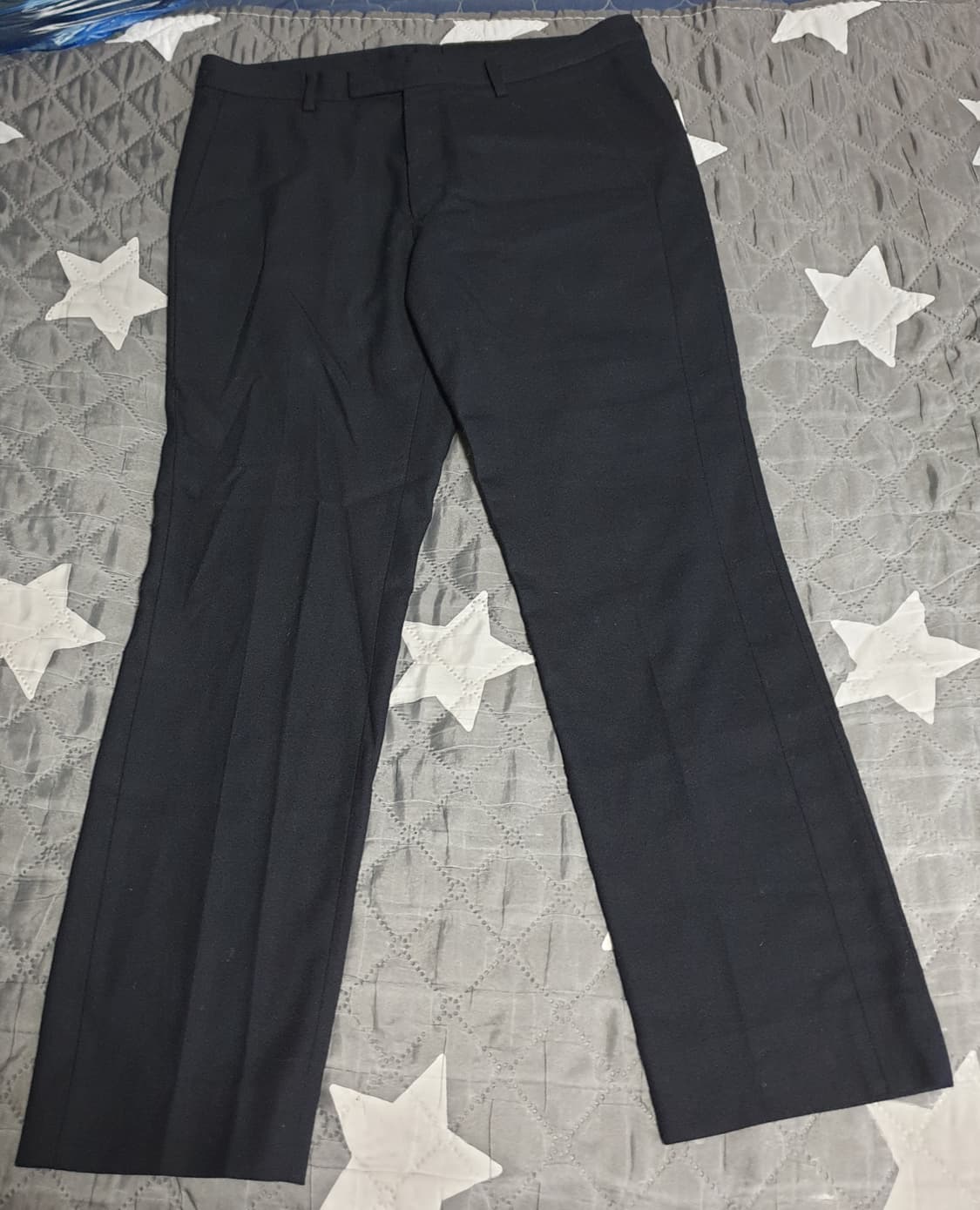 TNGT 울혼방 클래식 슬랙스 (네이비 미디엄그레이) 34 상품이미지6