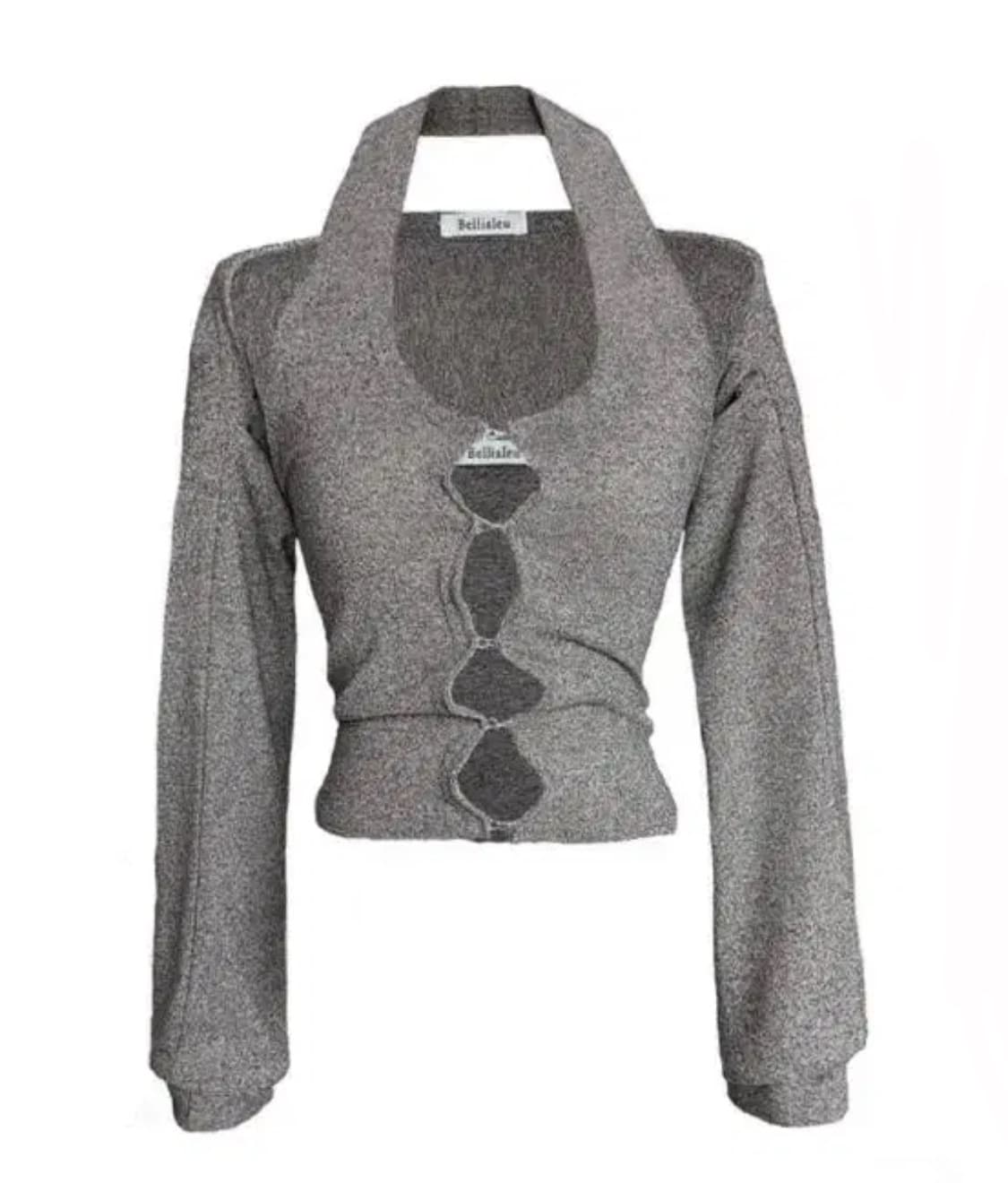 벨리아르 후크 홀터넥 볼레로 세트 가디건 상품이미지1