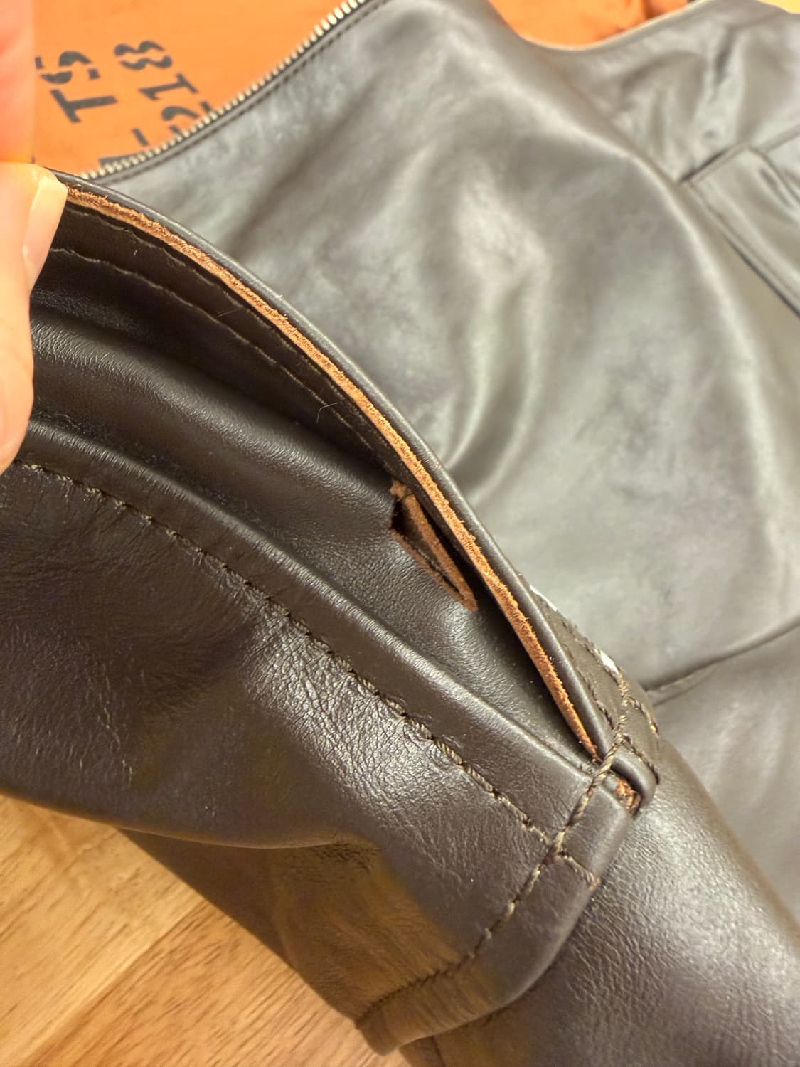 리얼시몬스 홀스하이드 A2 플아이트 자켓 상품이미지10